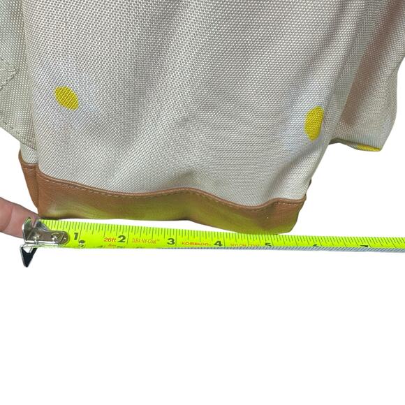 HERSCHEL SUPPLY CO. CLASSIC XL BIRCH DAISY/TAN LEATHER BACKPACK 30L - Picture 12 of 16